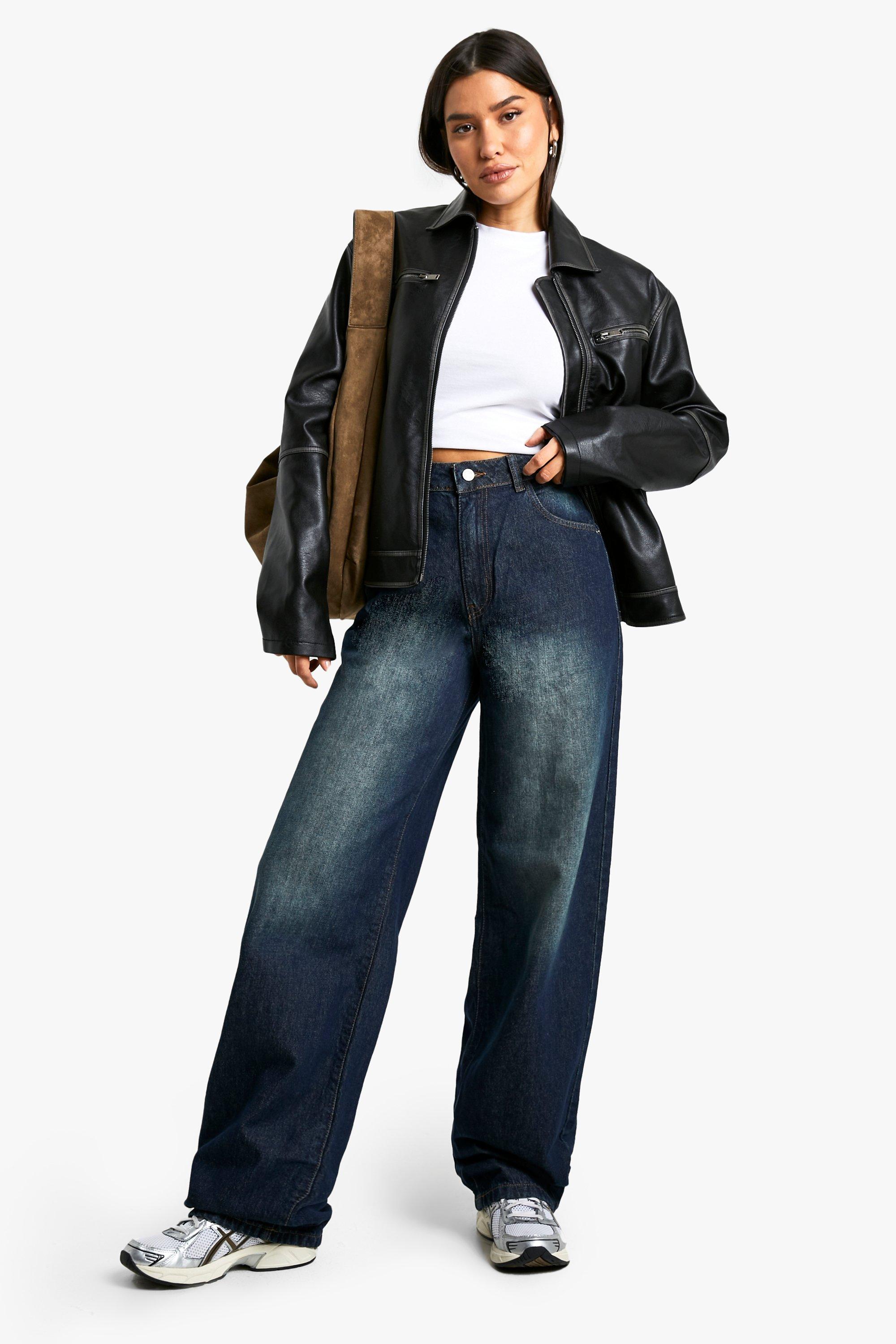Womens Basics Boyfriend Jeans - Blue - 16, Blue | £10.00 Womens Basics Boyfriend Jeans - Blue - 16, Blue | £10.00